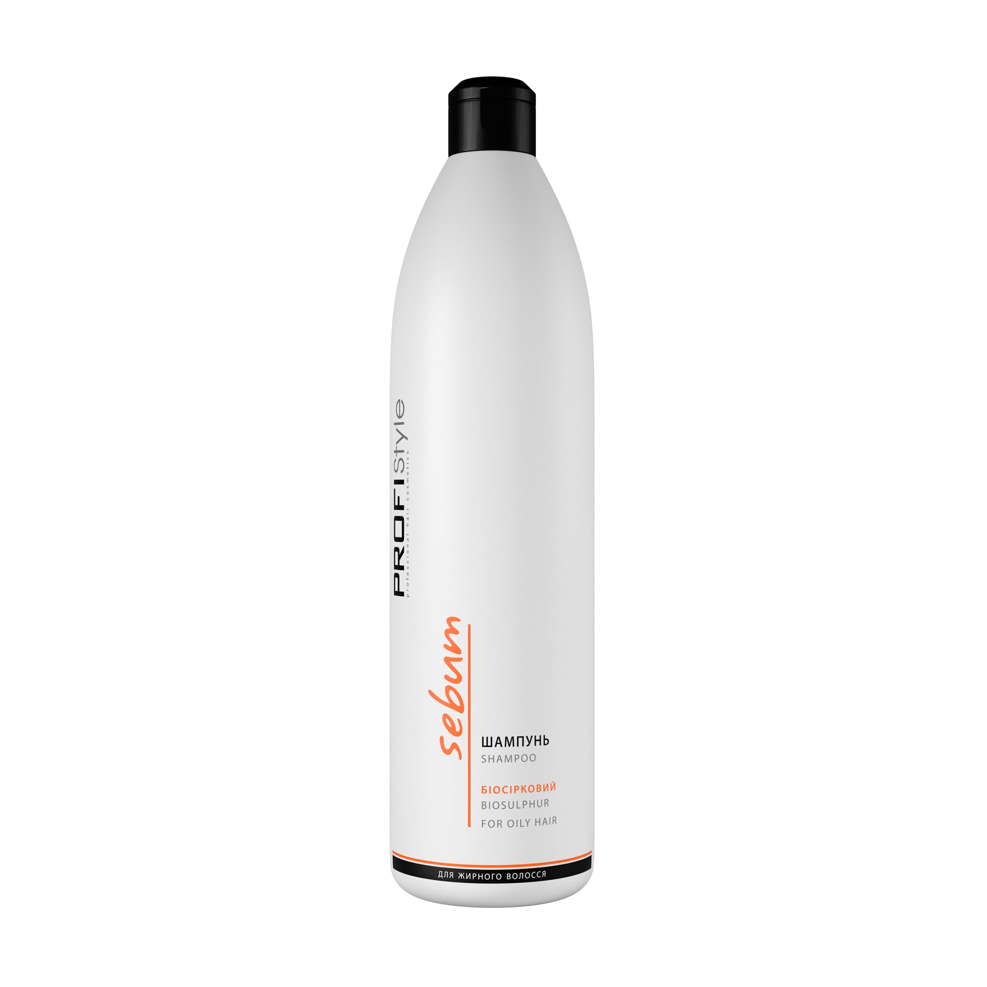 Біосірковий шампунь Profi Style Sebum Shampoo для жирного волосся, 1 л